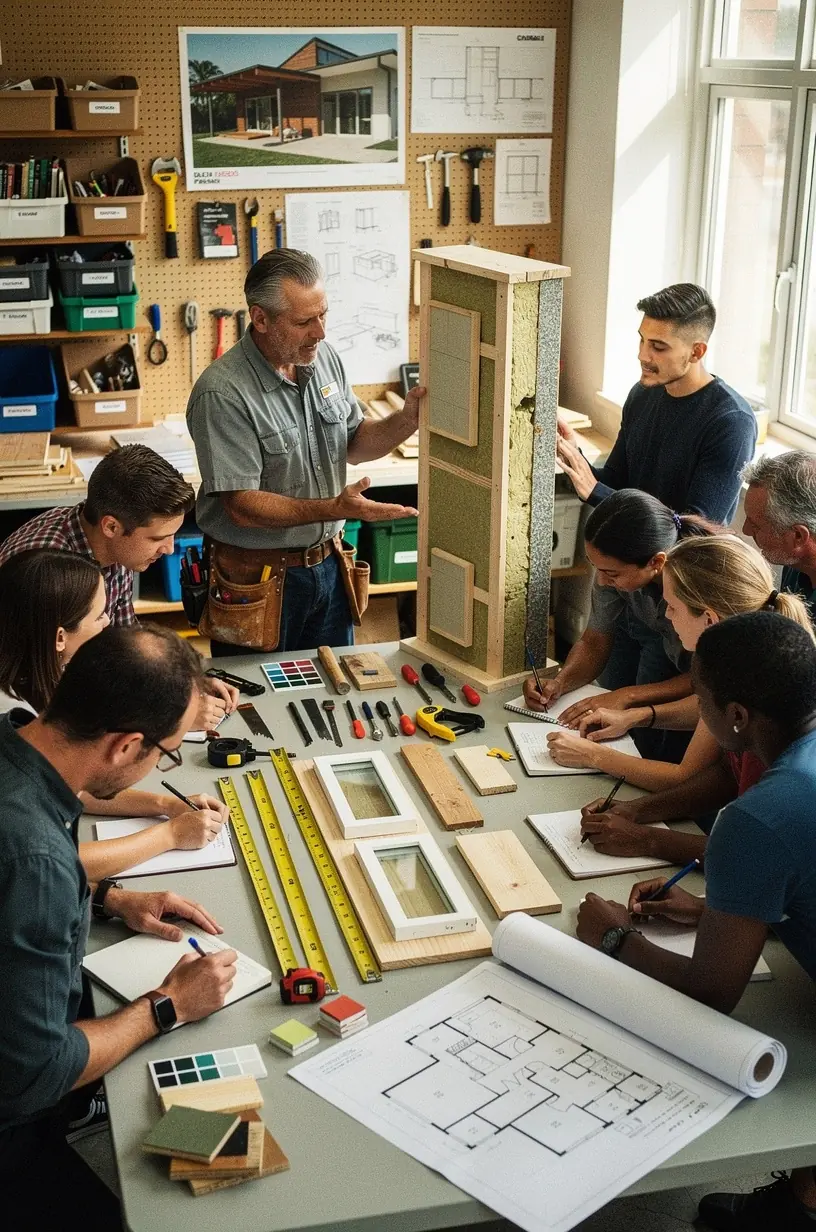 Energy-efficient retrofitting of mid-century modern homes